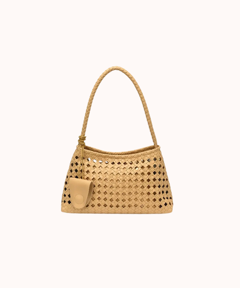 Tesoria Woven Shoulder Bag