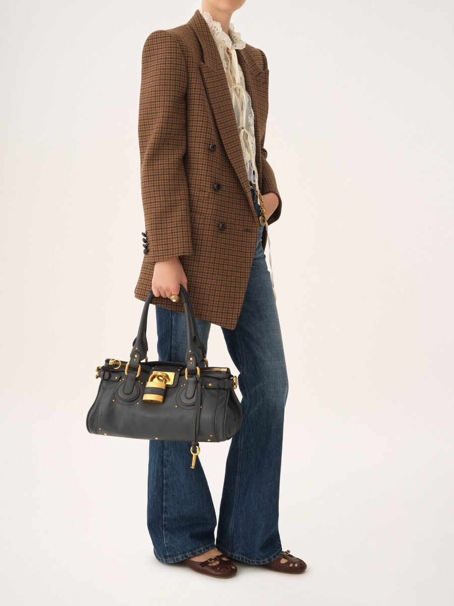 Sac Paddington en cuir grainé - 8