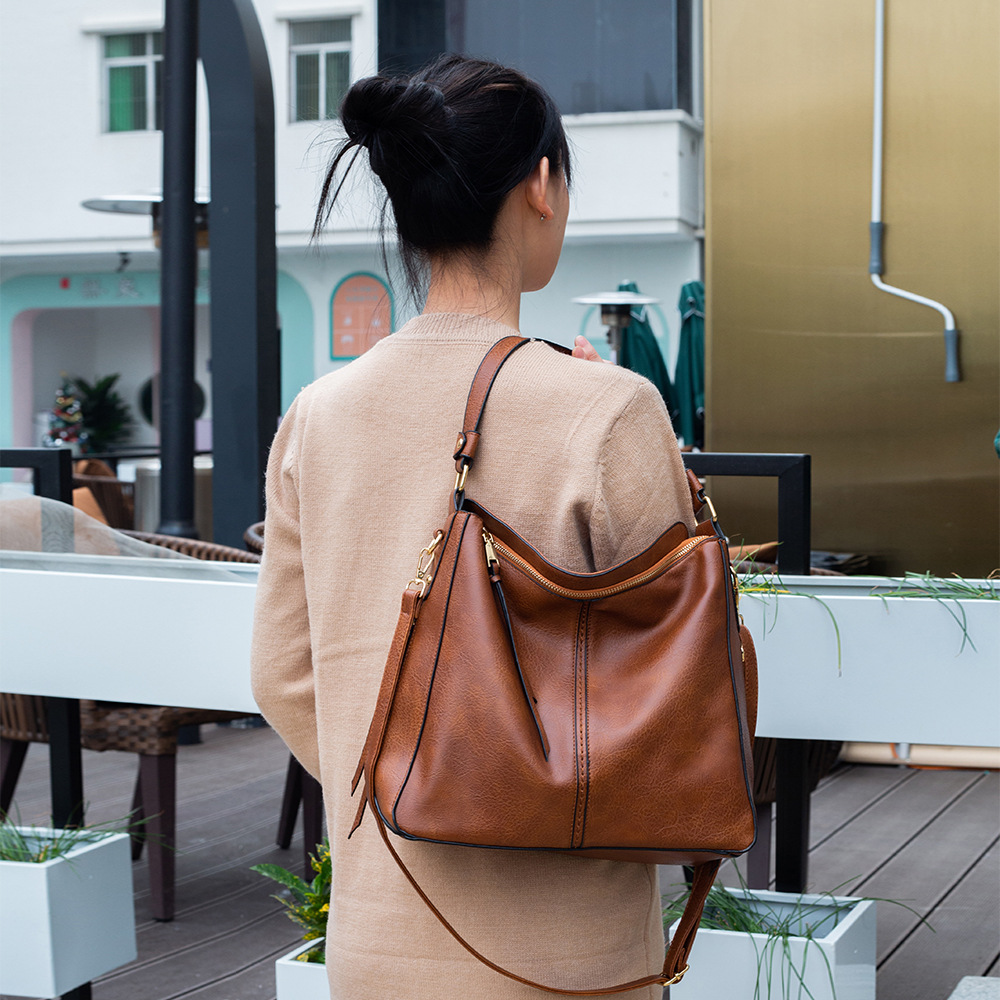 Amaya Vegan Leather Crossbody Bag