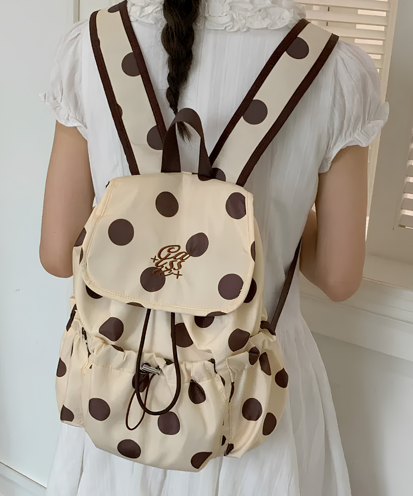 Pimelia Polka Dot Backpack