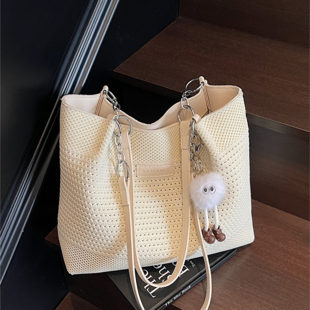 Vivelle Woven Tote Bag