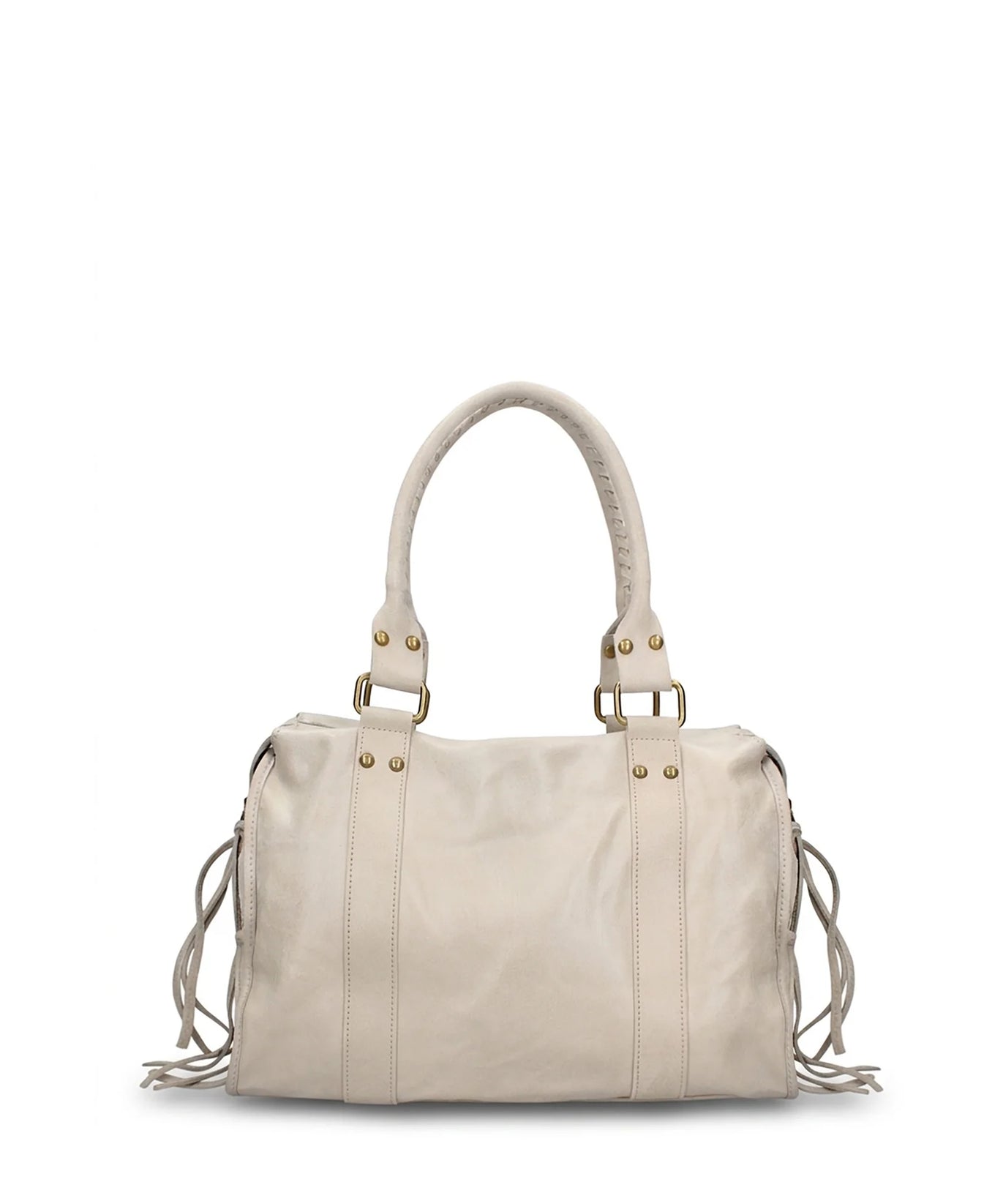 Throttle Studded Top-Handle Bag