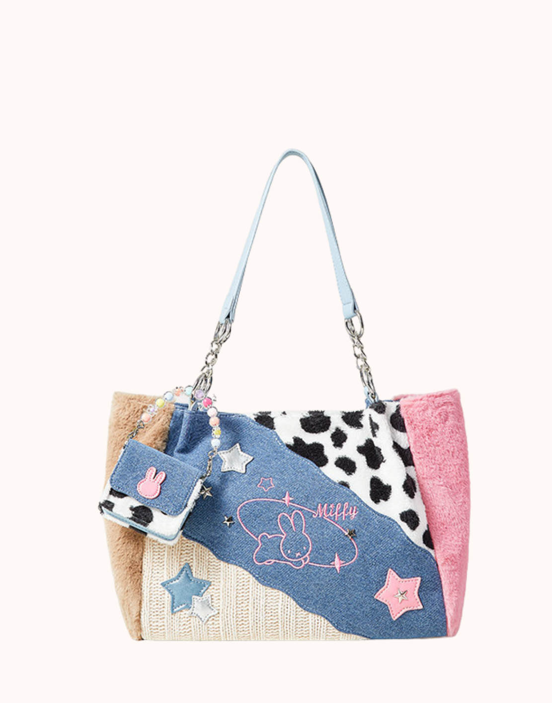 Jigsaw Denim Shoulder Bag