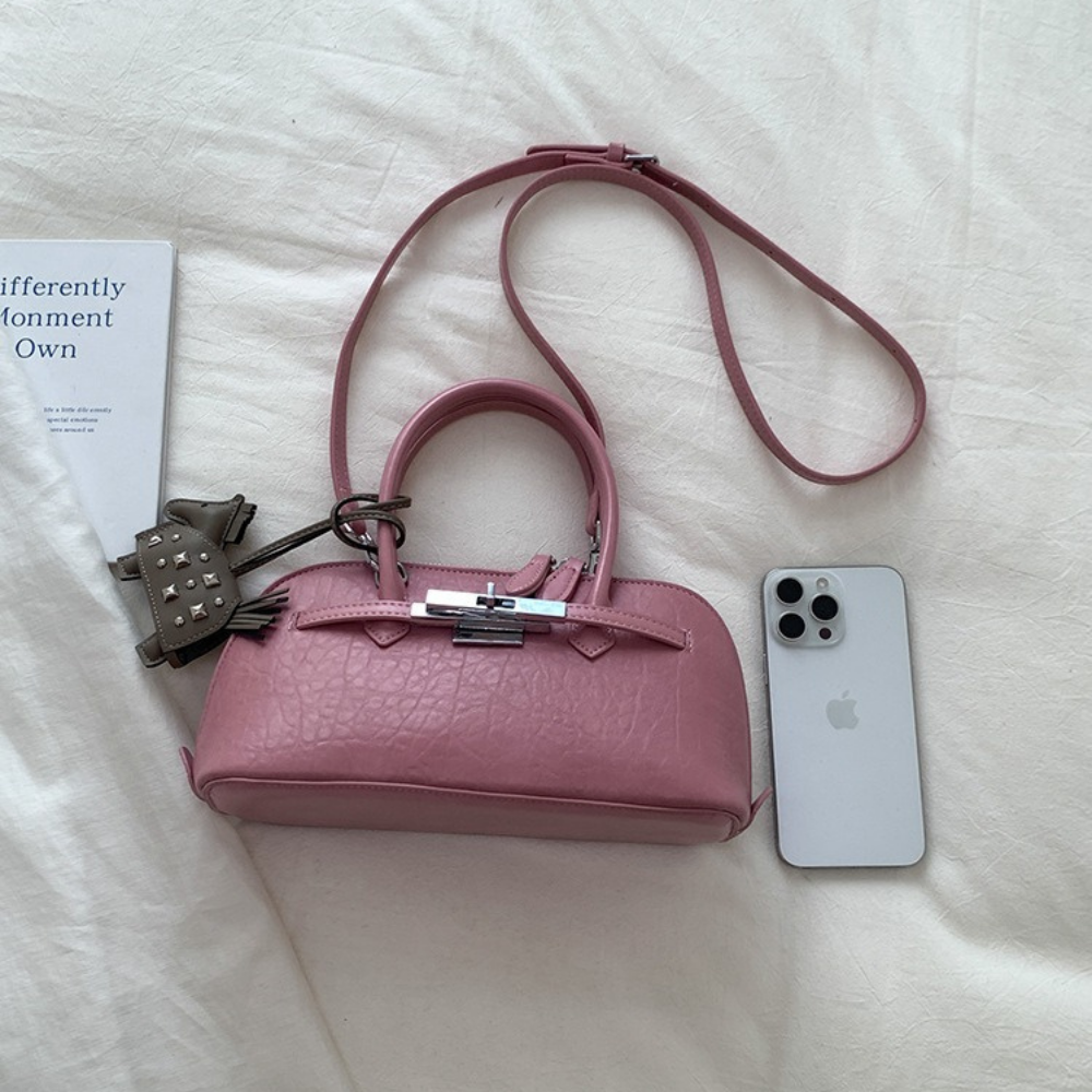 Bertille Lock Detail Mini Handbag