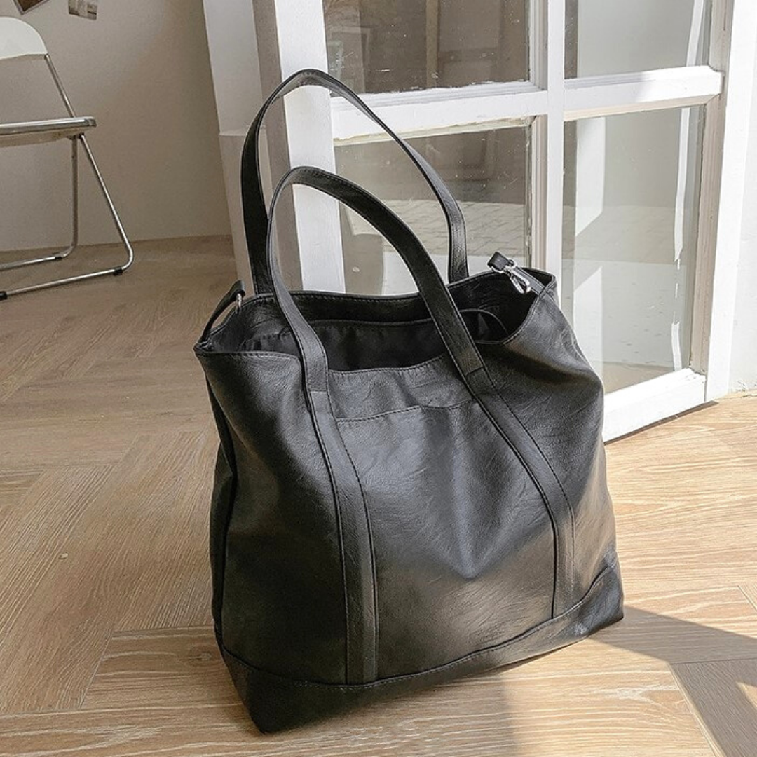 Persephone Vegan Leather Tote Bag
