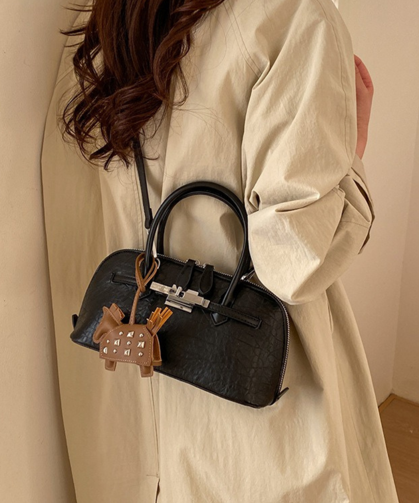 Bertille Lock Detail Mini Handbag