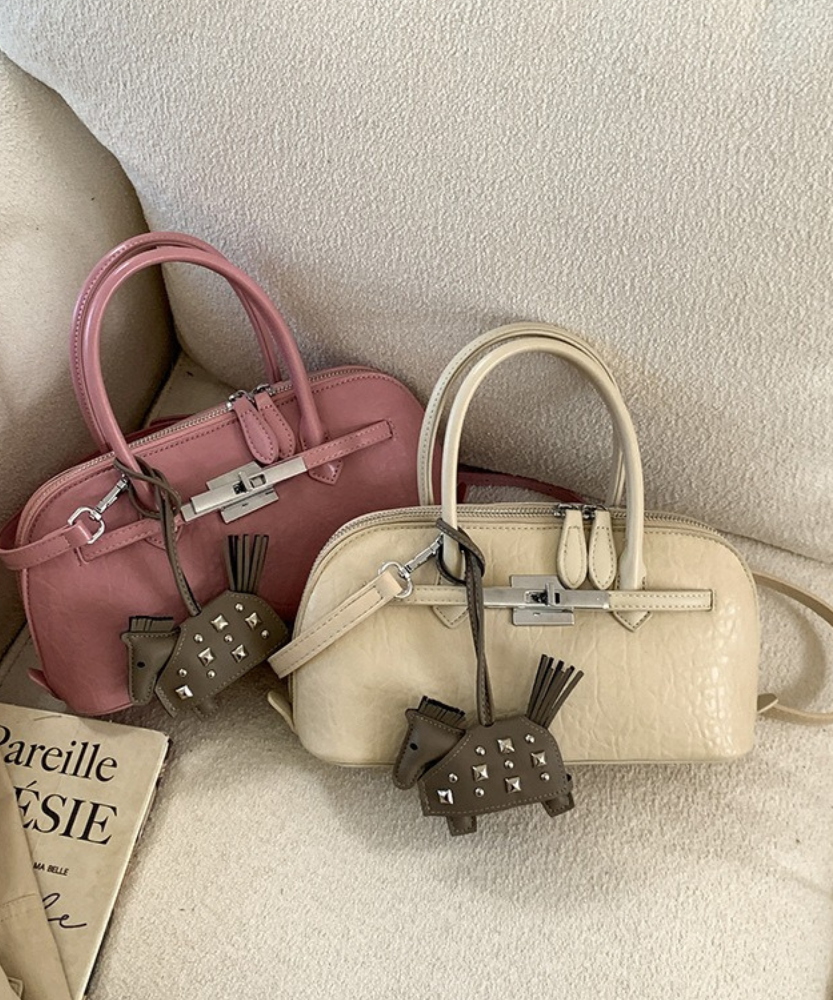 Bertille Lock Detail Mini Handbag
