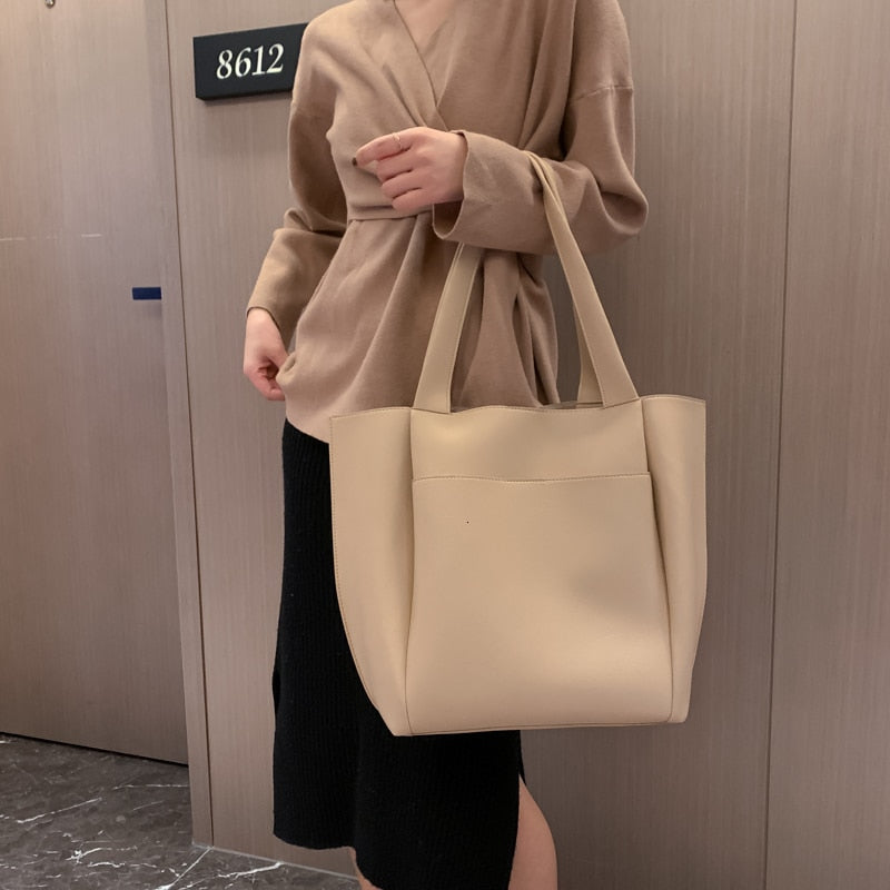 Galya Vegan Leather Tote Bag