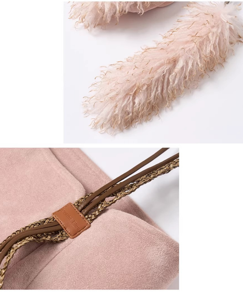 Félinea Faux Fur Cat Shoulder Bag