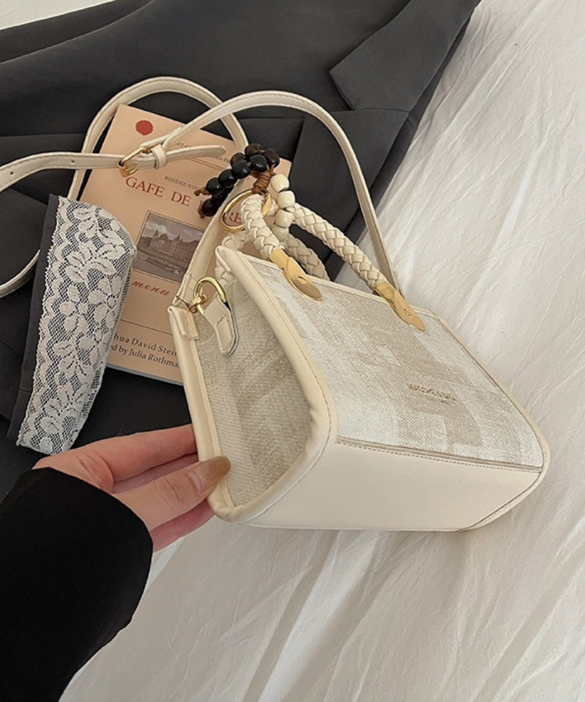 Capucine Braided Handle Mini Handbag