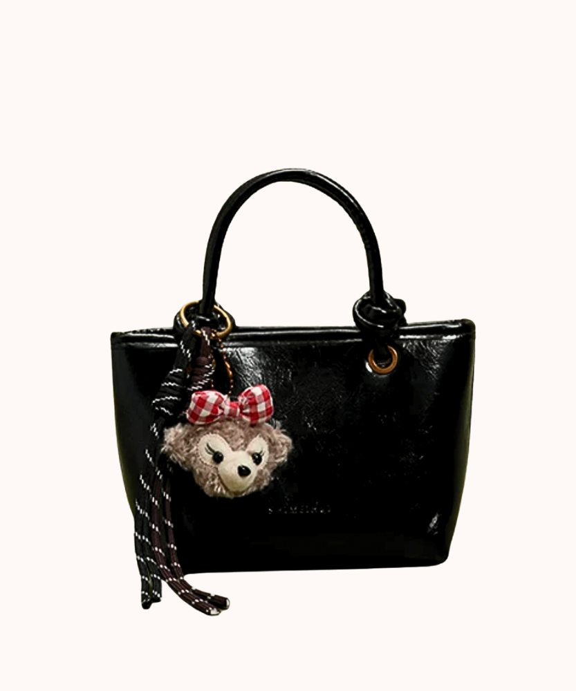 Rosvianne Teddy Charm Mini Bag