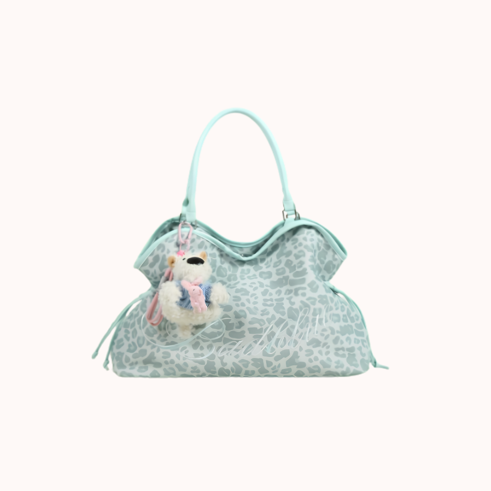 Roselle Leopard Print Shoulder Bag