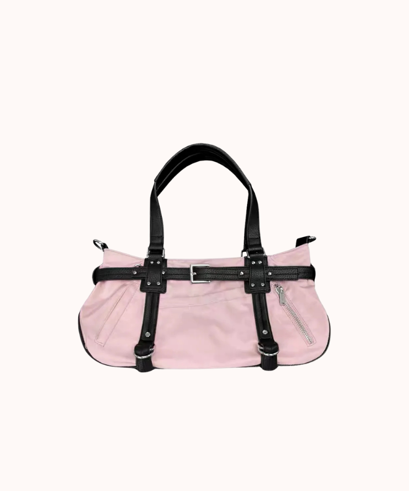 Ombrita Belted Shoulder Bag