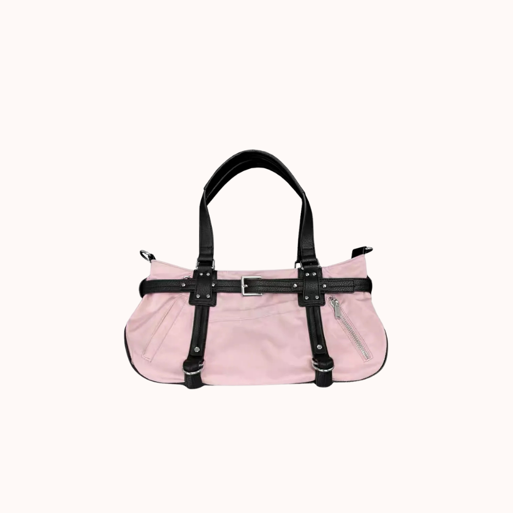 Ombrita Belted Shoulder Bag