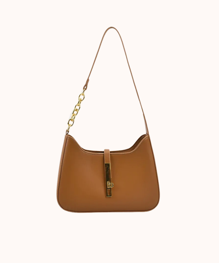 Allia Vegan Leather Shoulder Bag