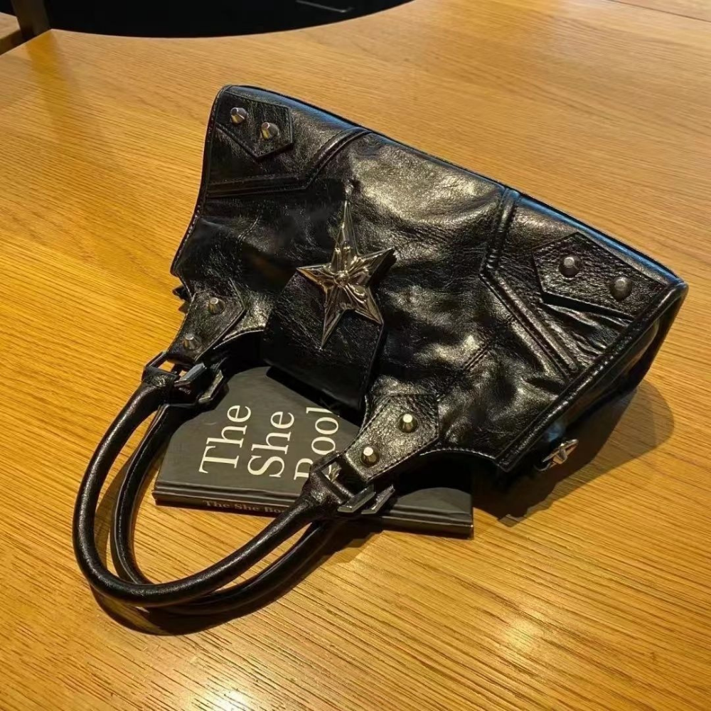 Feravia Star Stud Shoulder Bag