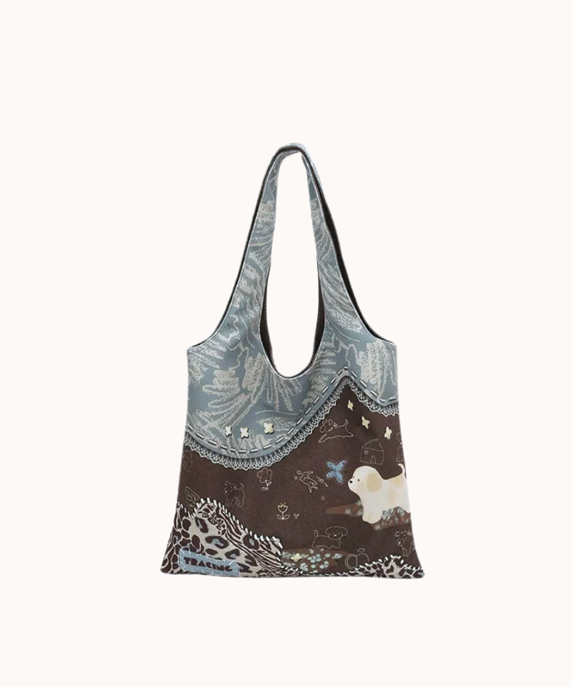 Dottie Pup Tote Bag