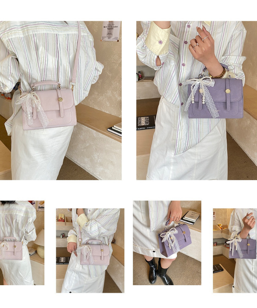 Vessara Top Handle Flap Bag