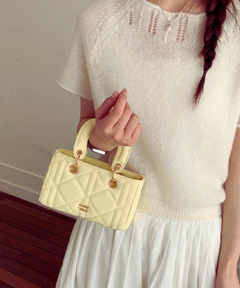 Marquise Quilted Mini Handbag