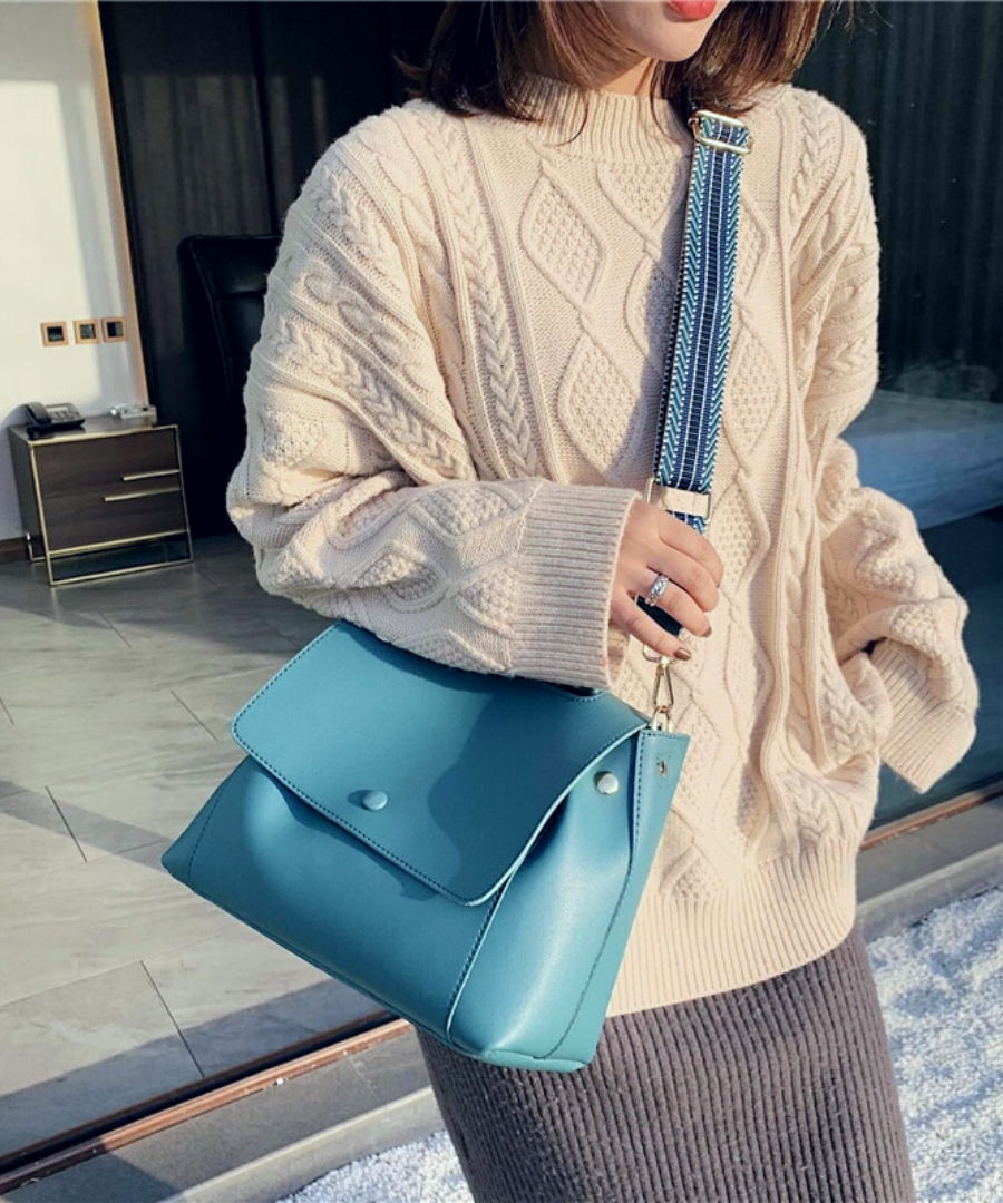 Romilda Vegan Leather Crossbody Bag