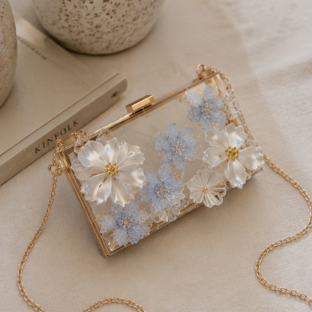 Iridesa Floral Mini Handbag