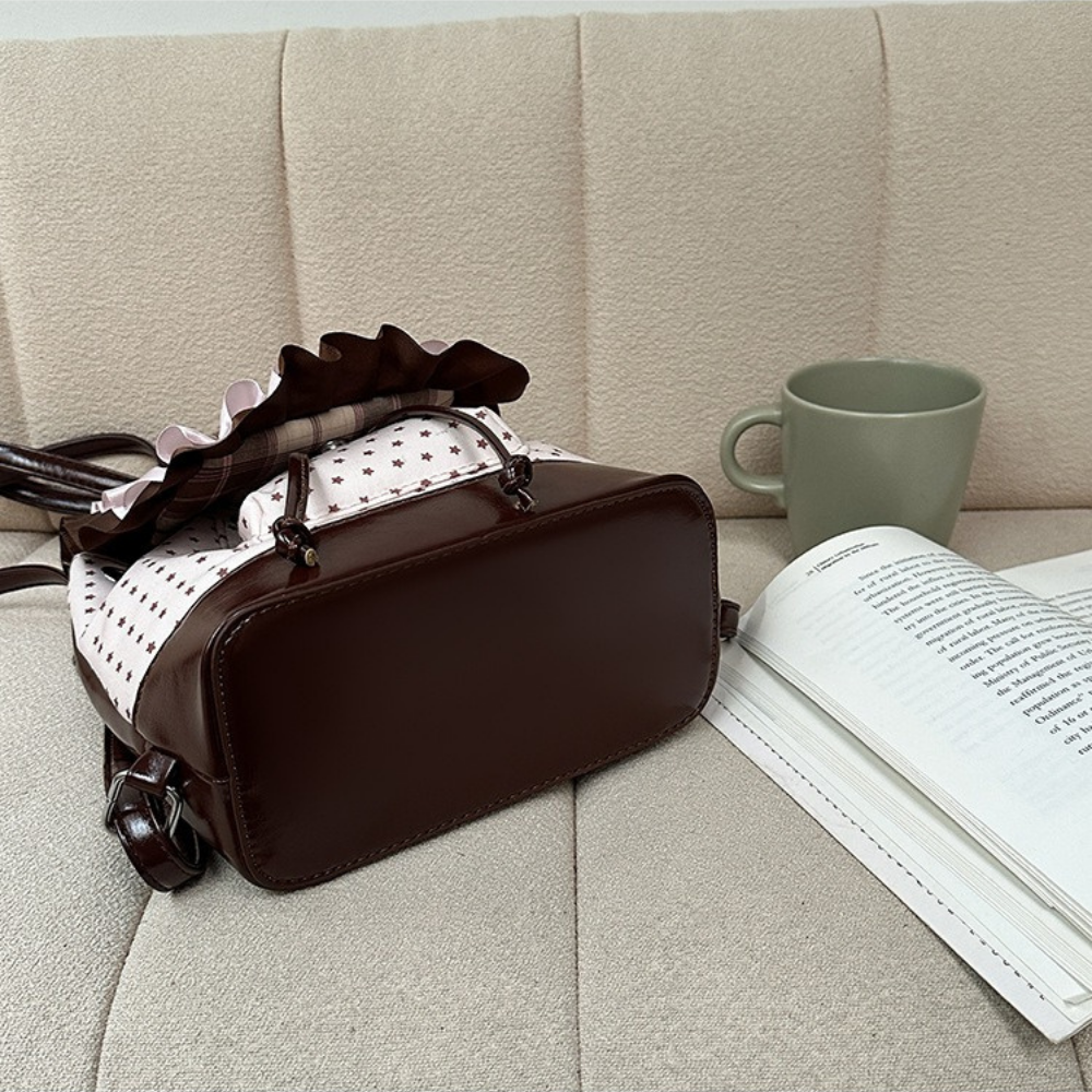 Thessa Ruffled Mini Backpack