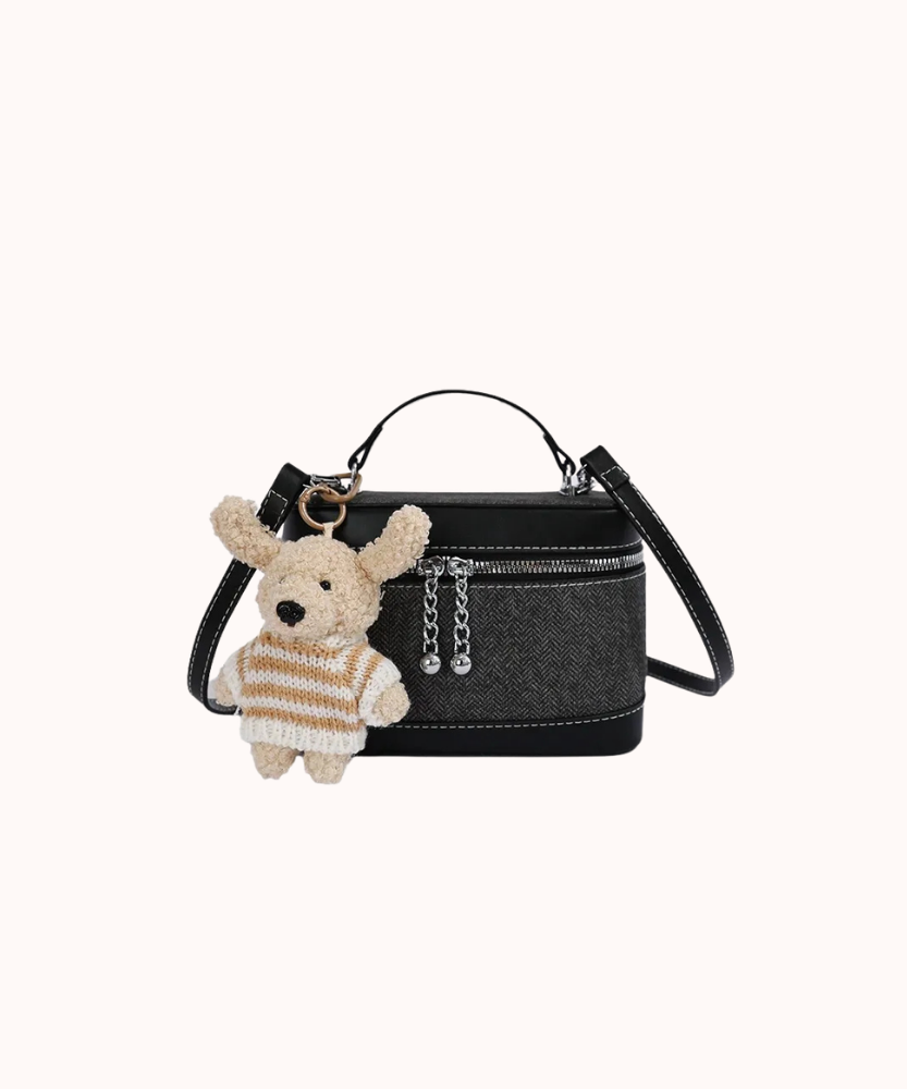 Leporia Bunny Charm Mini Handbag