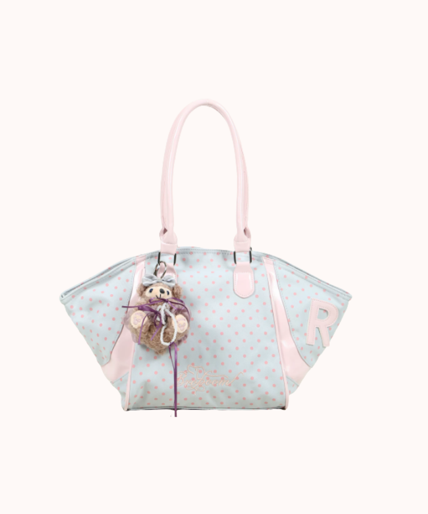 Lavitra Polka Dot Tote Bag