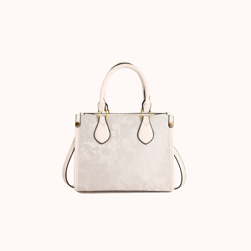 Evarielle Floral Lace Satchel Bag