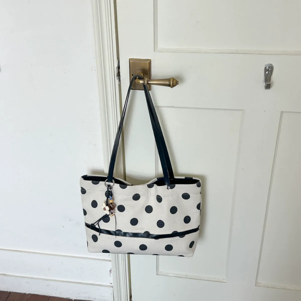 Poisara Polka Dot Tote Bag