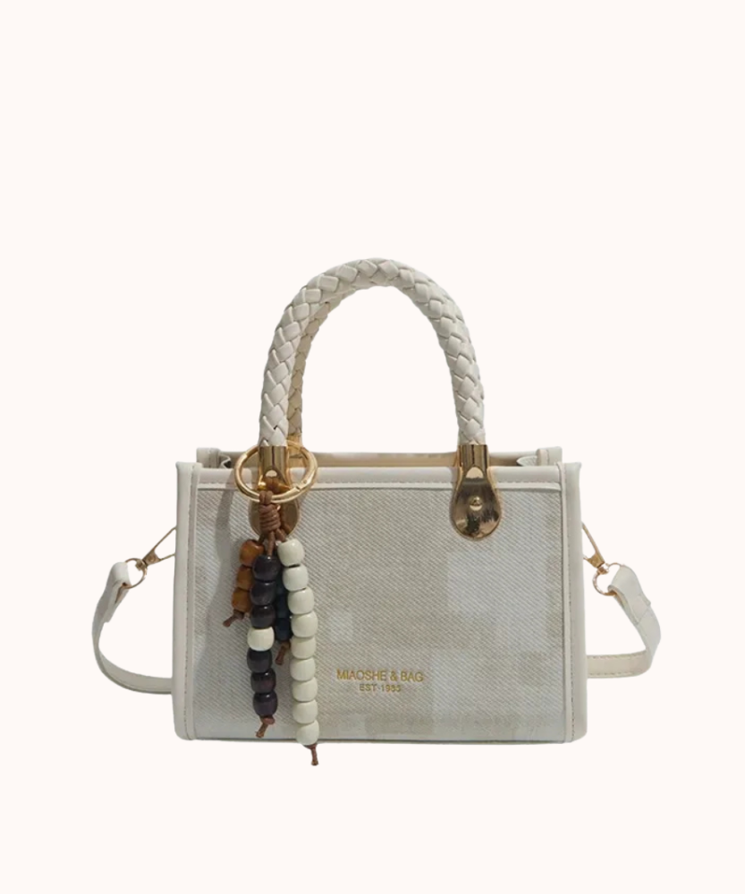 Capucine Braided Handle Mini Handbag
