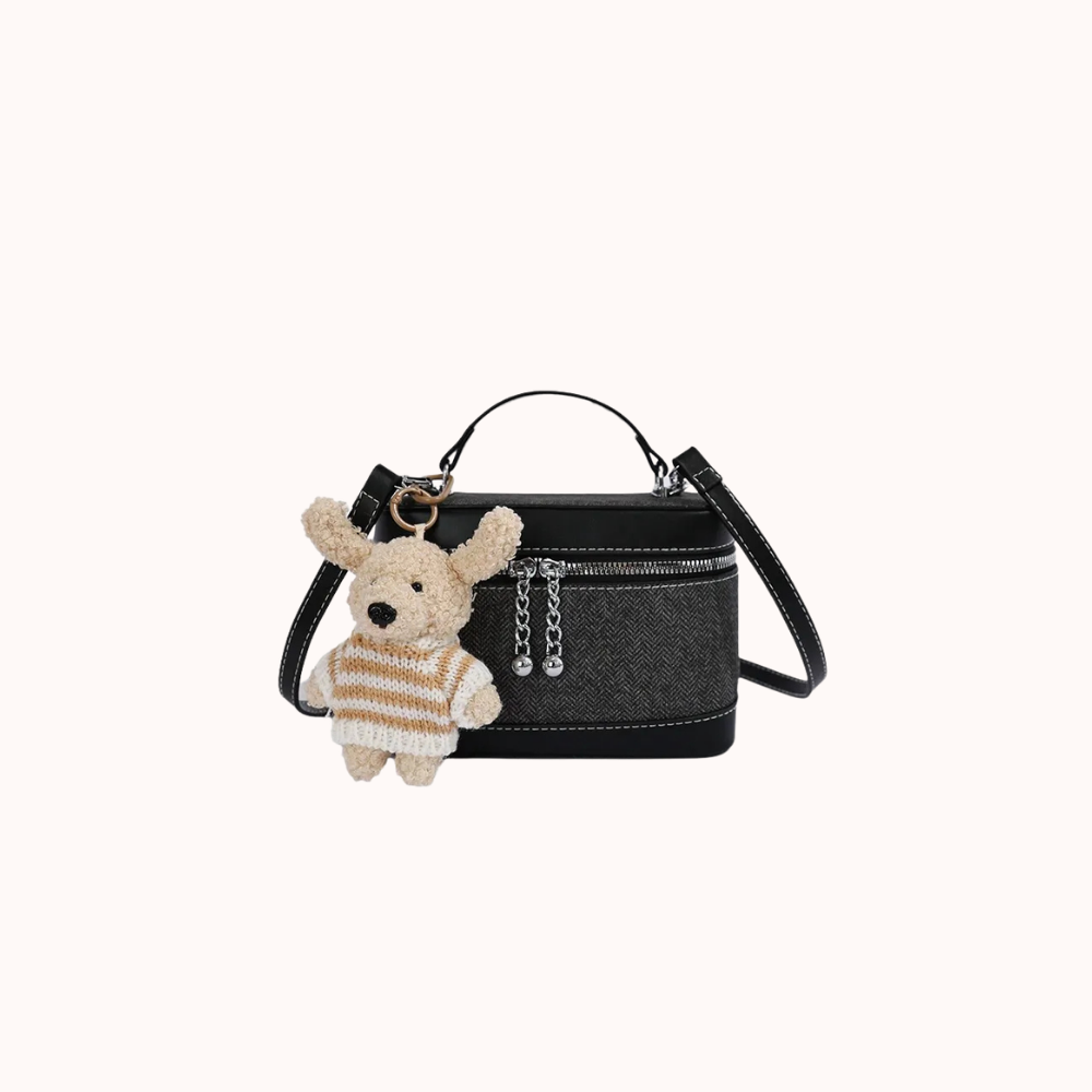 Leporia Bunny Charm Mini Handbag