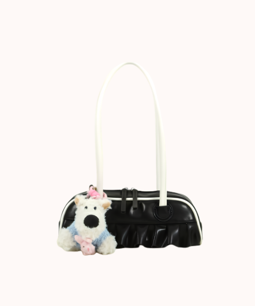Mavelle Ruffle Shoulder Bag