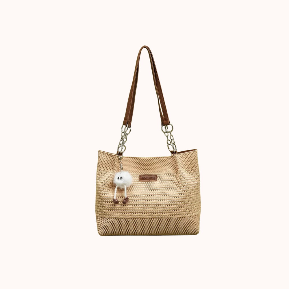 Vivelle Woven Tote Bag