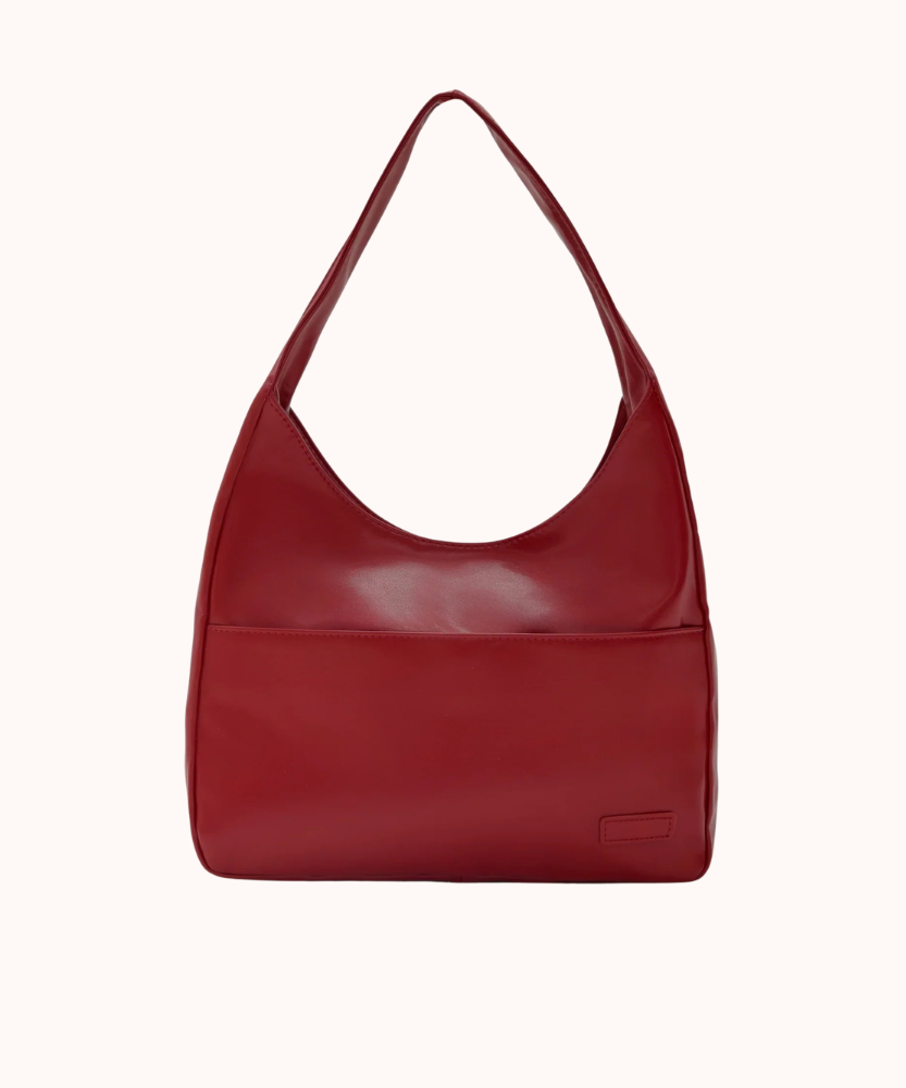 Lilya Vegan Leather Hobo Bag