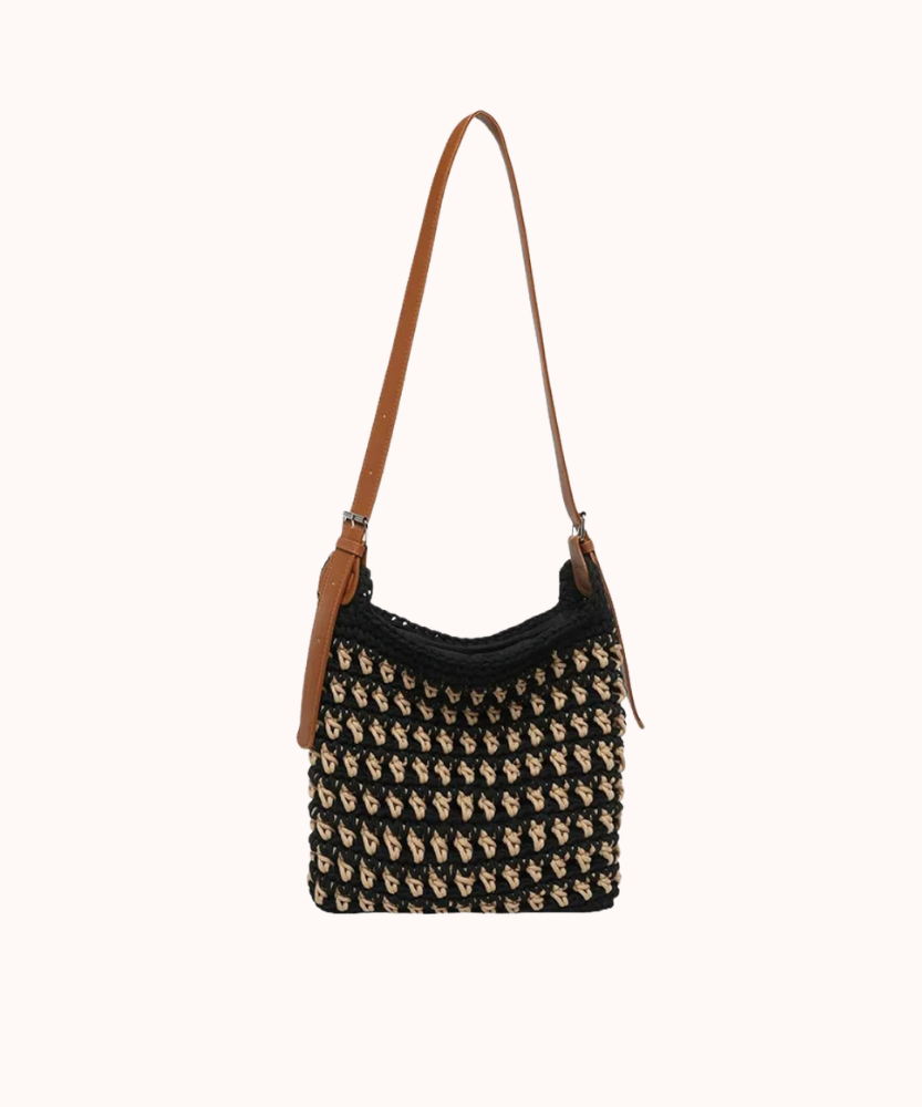 Briselia Woven Shoulder Bag