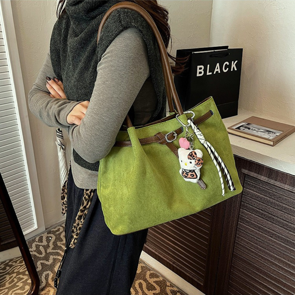 Corviane Drawstring Shoulder Bag