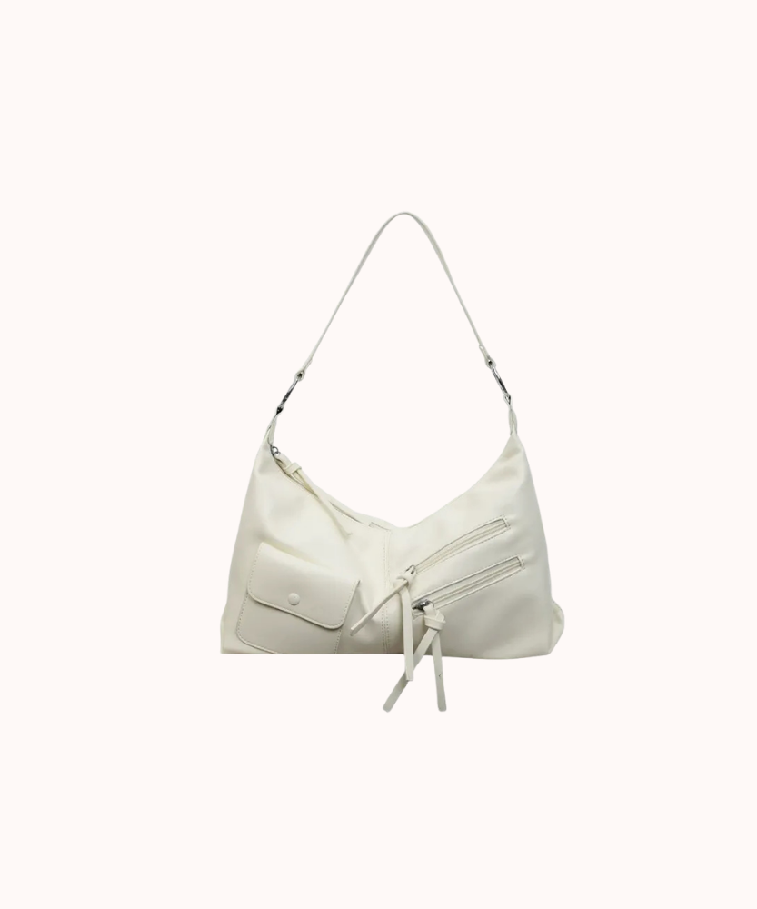 Tazielle Zip Pocket Shoulder Bag