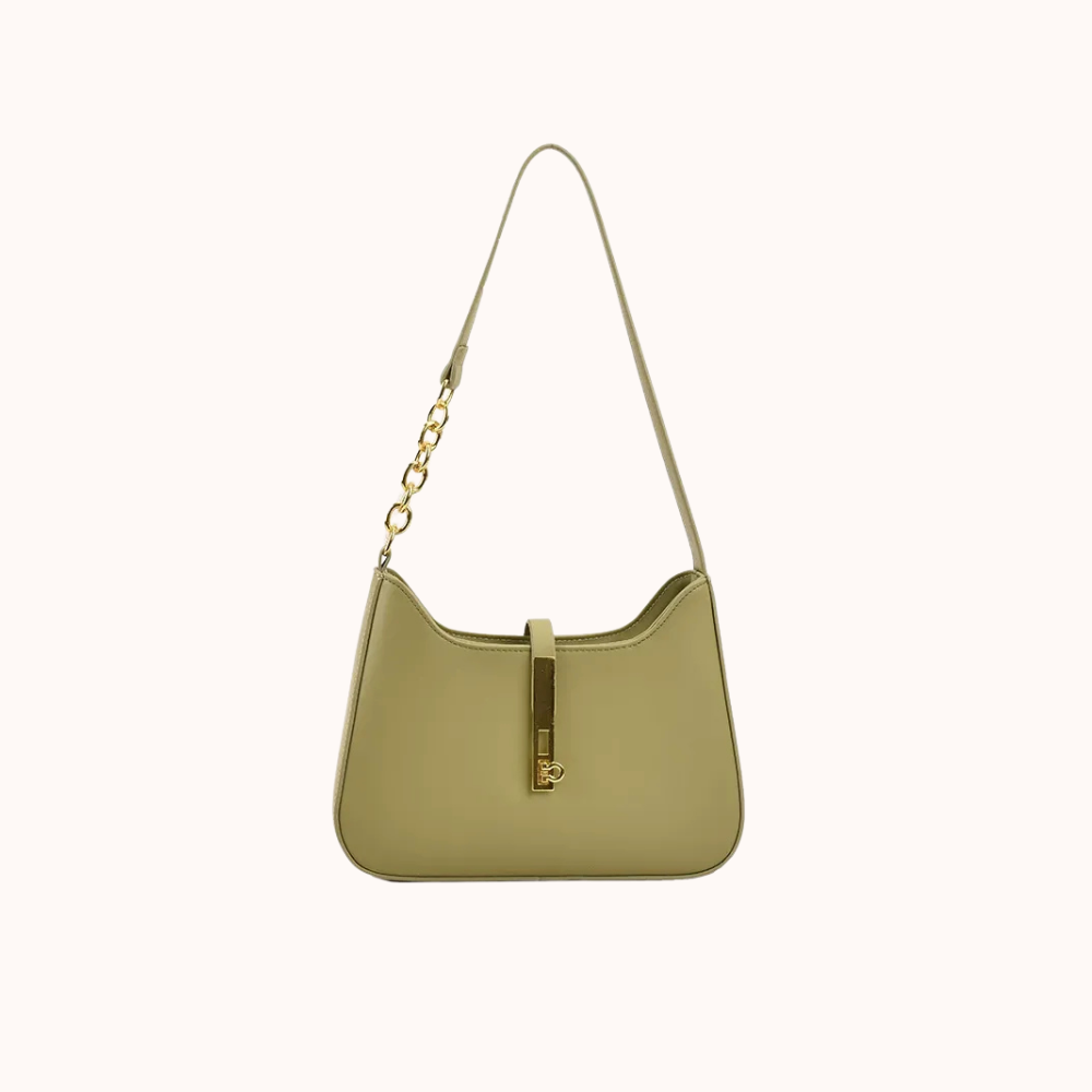 Allia Vegan Leather Shoulder Bag