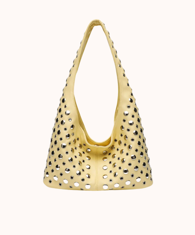 Heloise Vegan Leather Hobo Bag