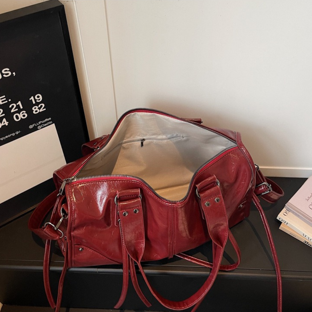 Velmora Glossy Handbag