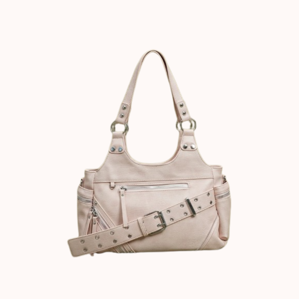 Valmira Studded Shoulder Bag