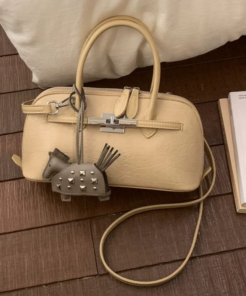 Bertille Lock Detail Mini Handbag