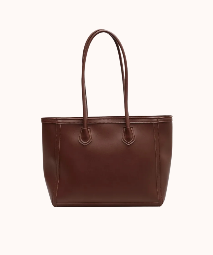 Clarvaux Vegan Leather Tote Bag