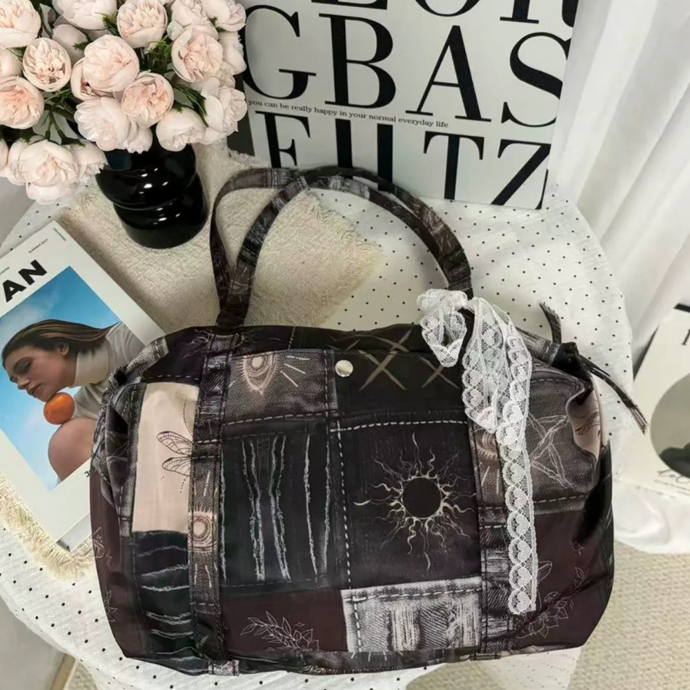 Patchera Graphic Shoulder Bag
