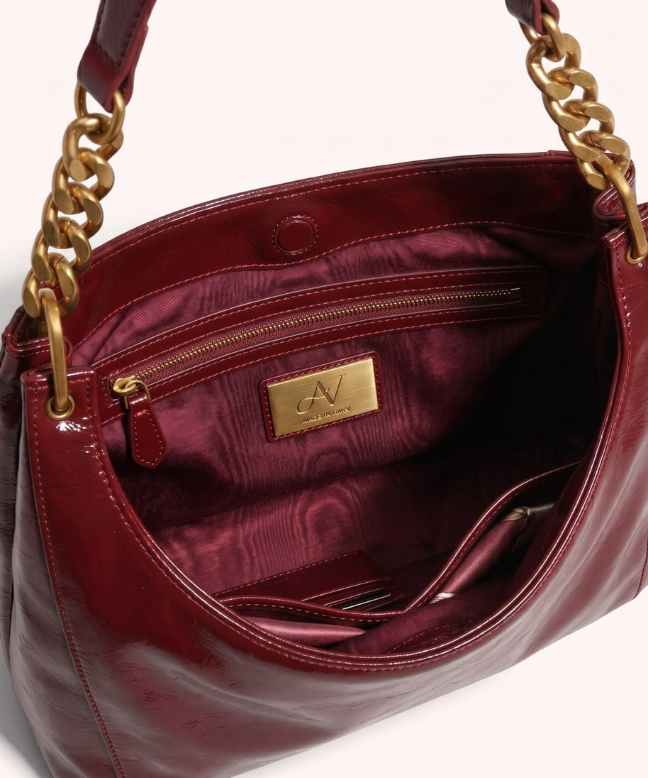 Ruby Vow Shoulder Tote