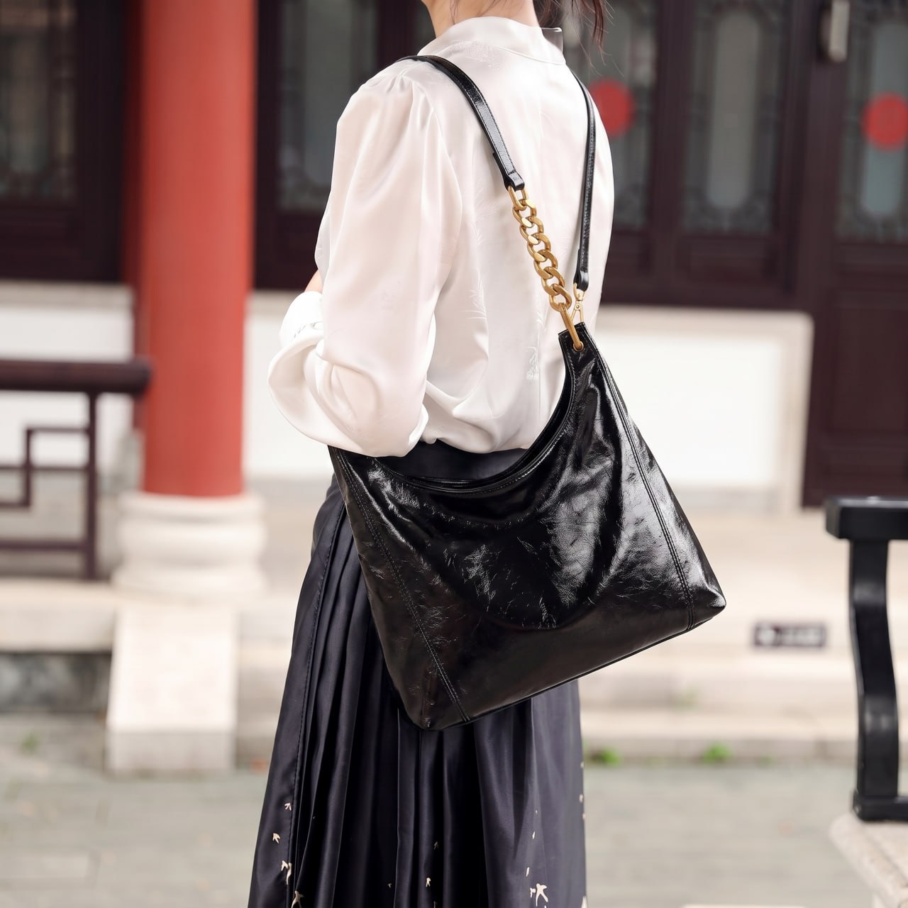 Ruby Vow Shoulder Tote