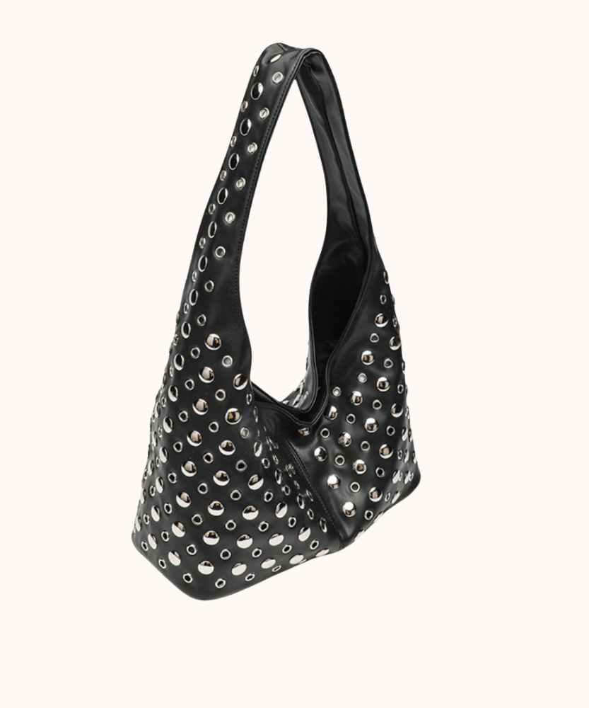 Heloise Vegan Leather Hobo Bag