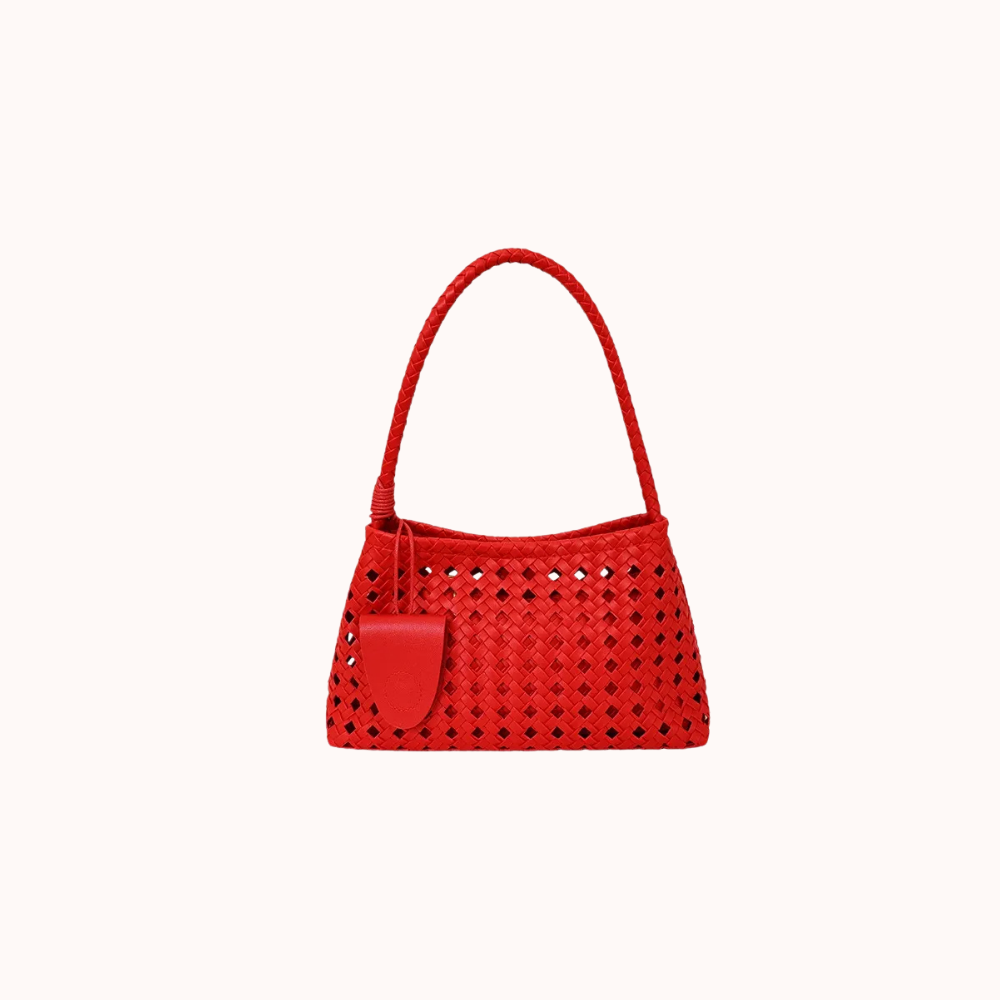 Tesoria Woven Shoulder Bag