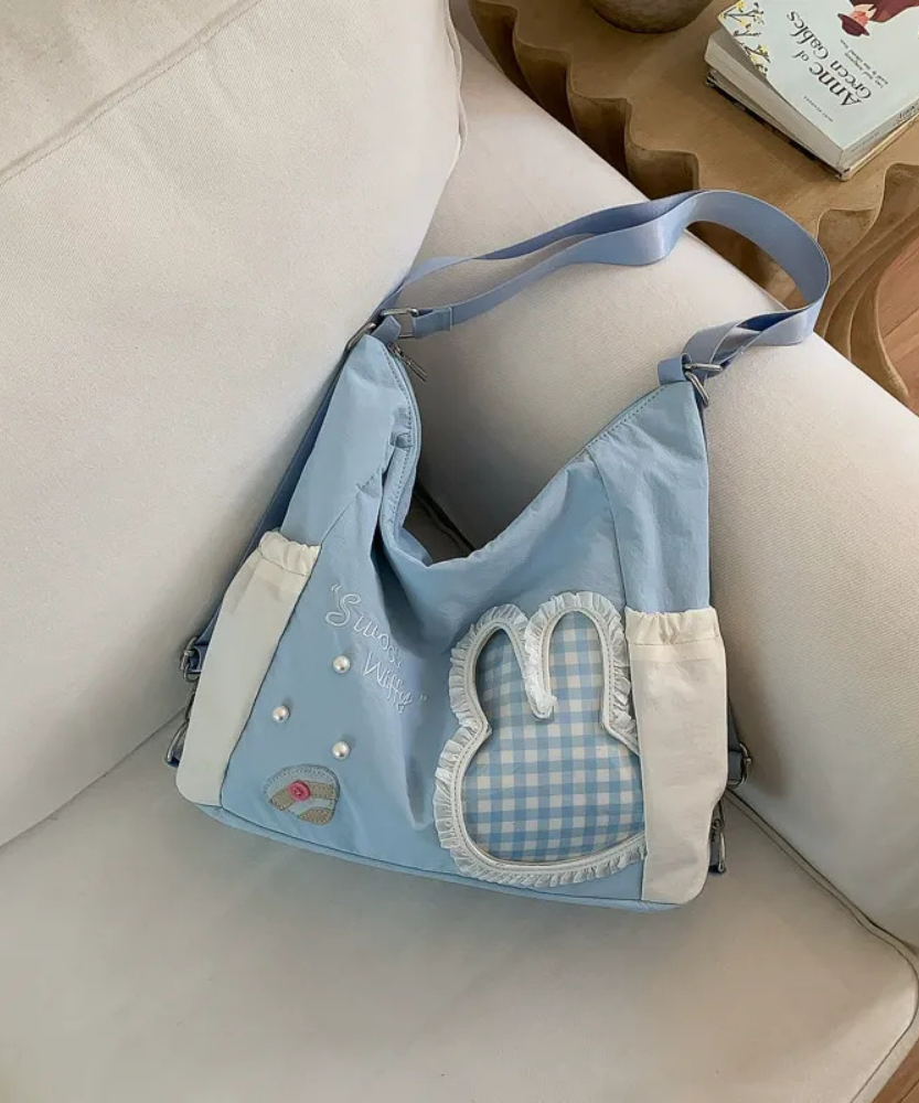 Lusette Bunny Patch Shoulder Bag